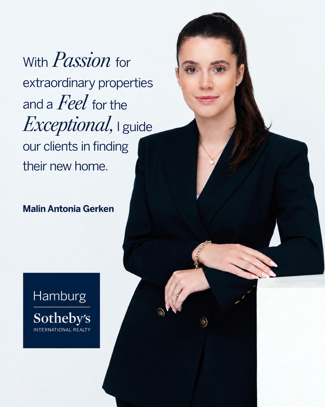 Professional real estate agent at Hamburg Sotheby's International Realty