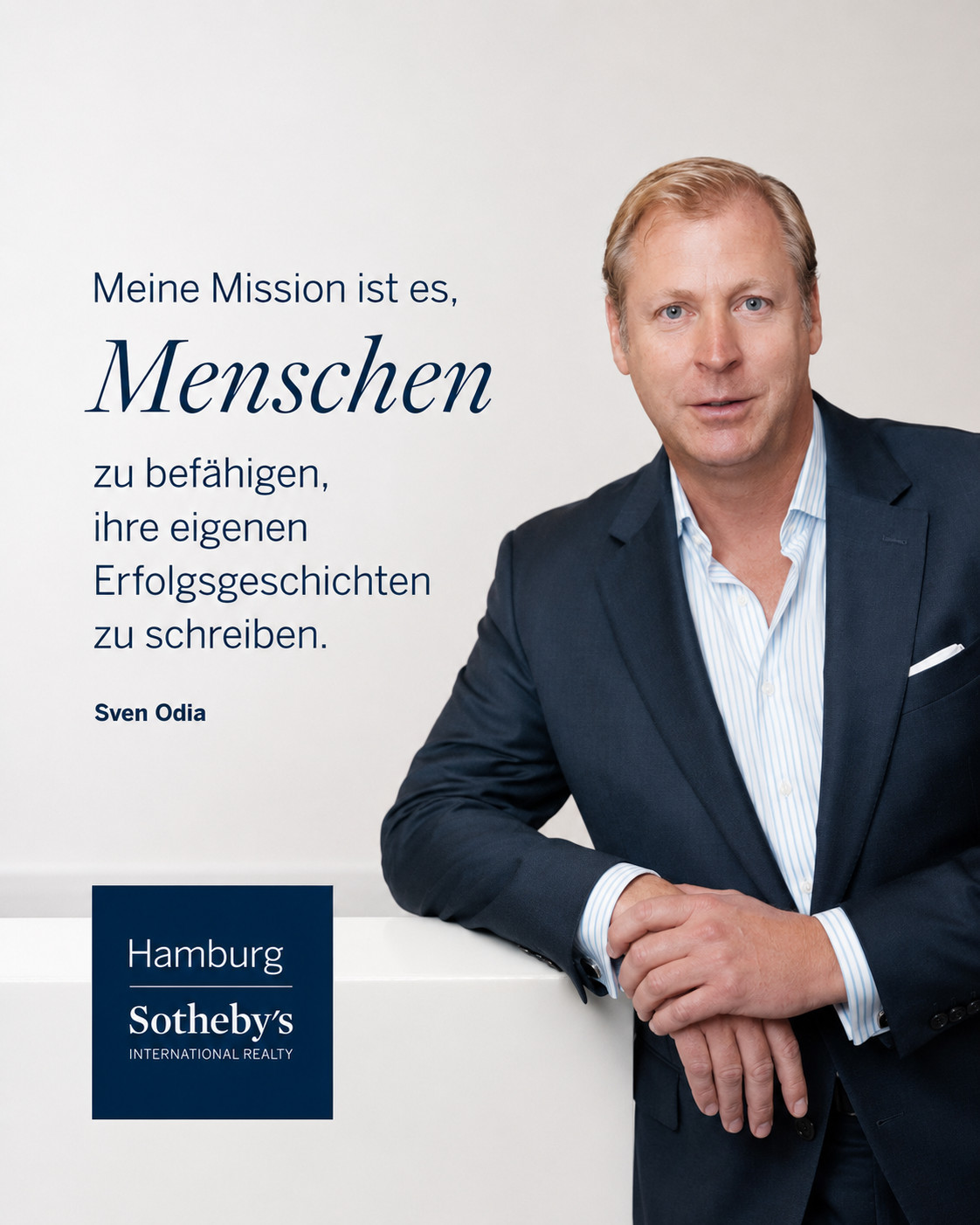 Menschen, Erfolg, Immobilien, Hamburg, Sotheby's, Immobilienmakler, Erfolgsgeschichten, Beratung, Lu.