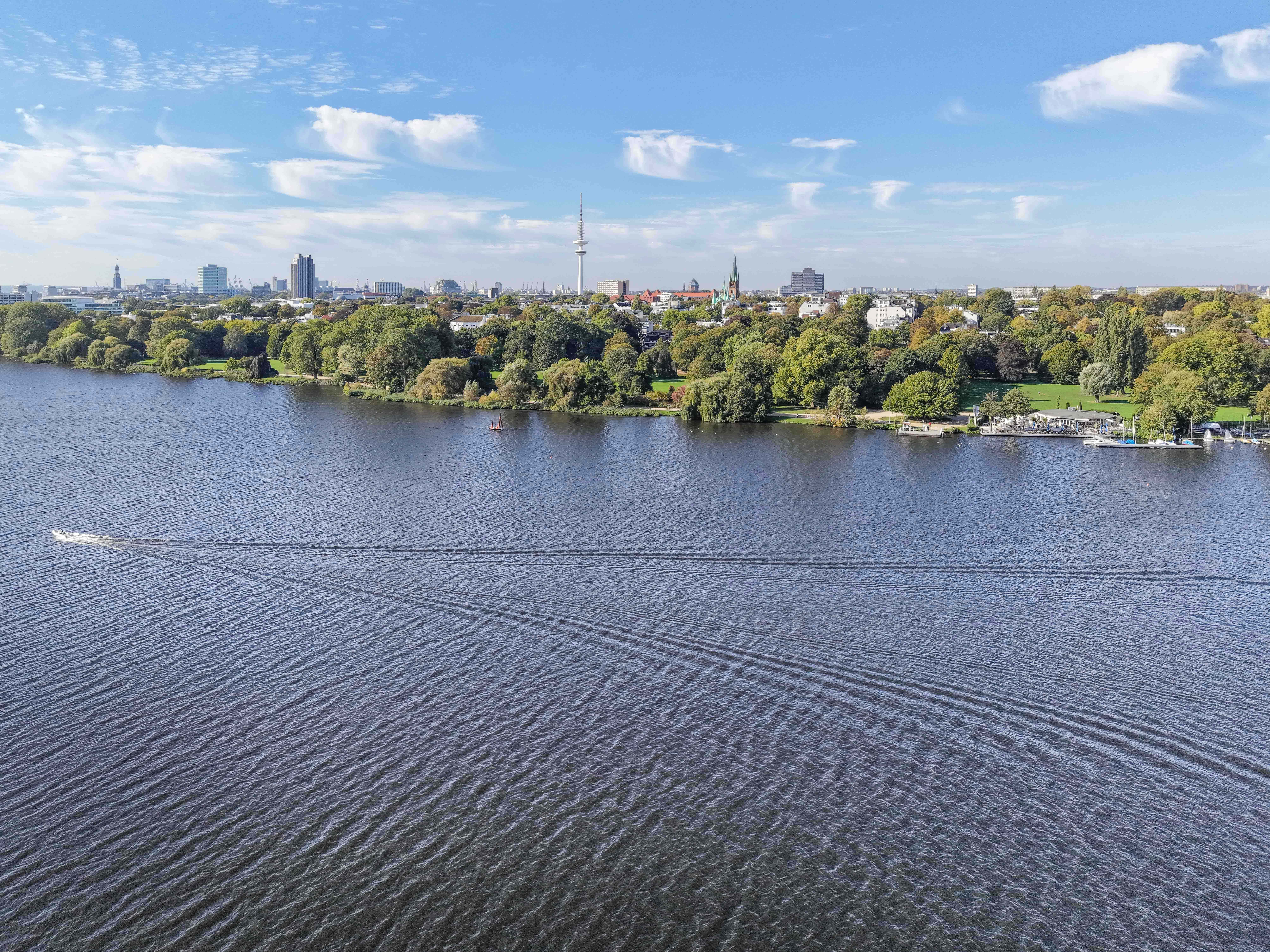 Alster vor der Tür